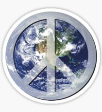peace on earth Sticker