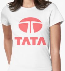 Logo company red Women's Fitted T-Shirt