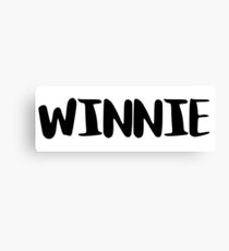 WINNIE Canvas Print