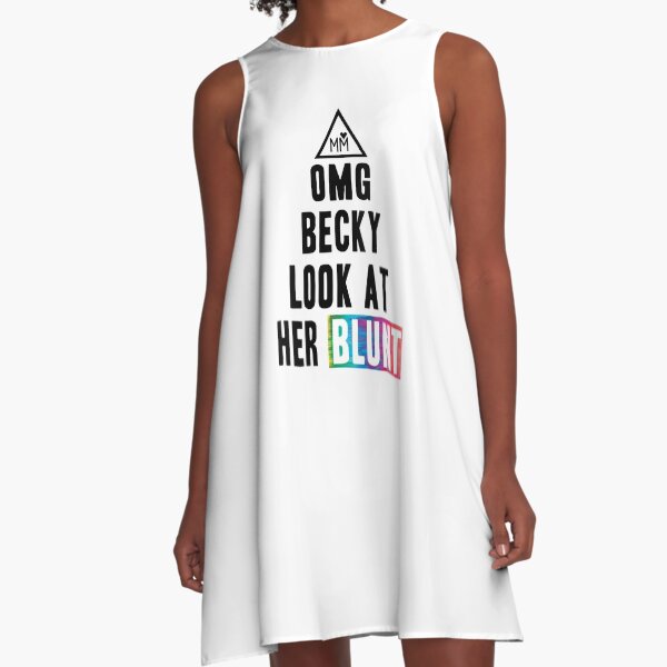 OMG Becky A-Line Dress