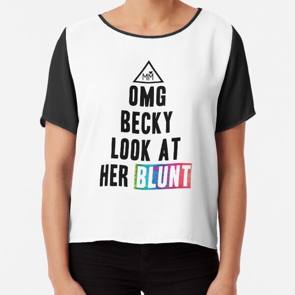 OMG Becky Chiffon Top