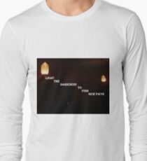 CANDLE LAMP DESIGN Long Sleeve T-Shirt