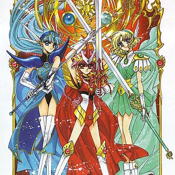 Magic Knight Rayearth - Hikaru Shidou - Magic Knight Rayearth - Posters and  Art Prints