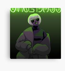 Neon Lights Canvas Print