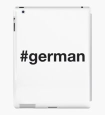 GERMAN iPad Case/Skin