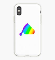 rainbow santa iPhone Case