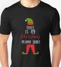 This is My Christmas Pajama Shirt Matching Family Unisex T-Shirt