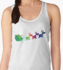 Colorful Santa Women's Tank Top