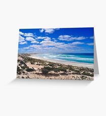 Gunyah Beach and Sand Dunes Greeting Card