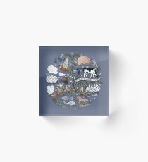 Born to Roam at Christmas Acrylic Block