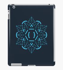 Code Mandala - React Framework iPad-Hülle & Klebefolie