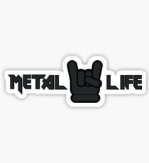 Metal Life Sticker