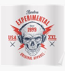 Boston Experimentell Poster
