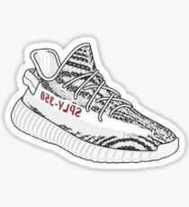 Yeezy 350 'Zebra' Sticker Sticker