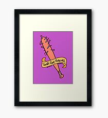 Babysitter Framed Print