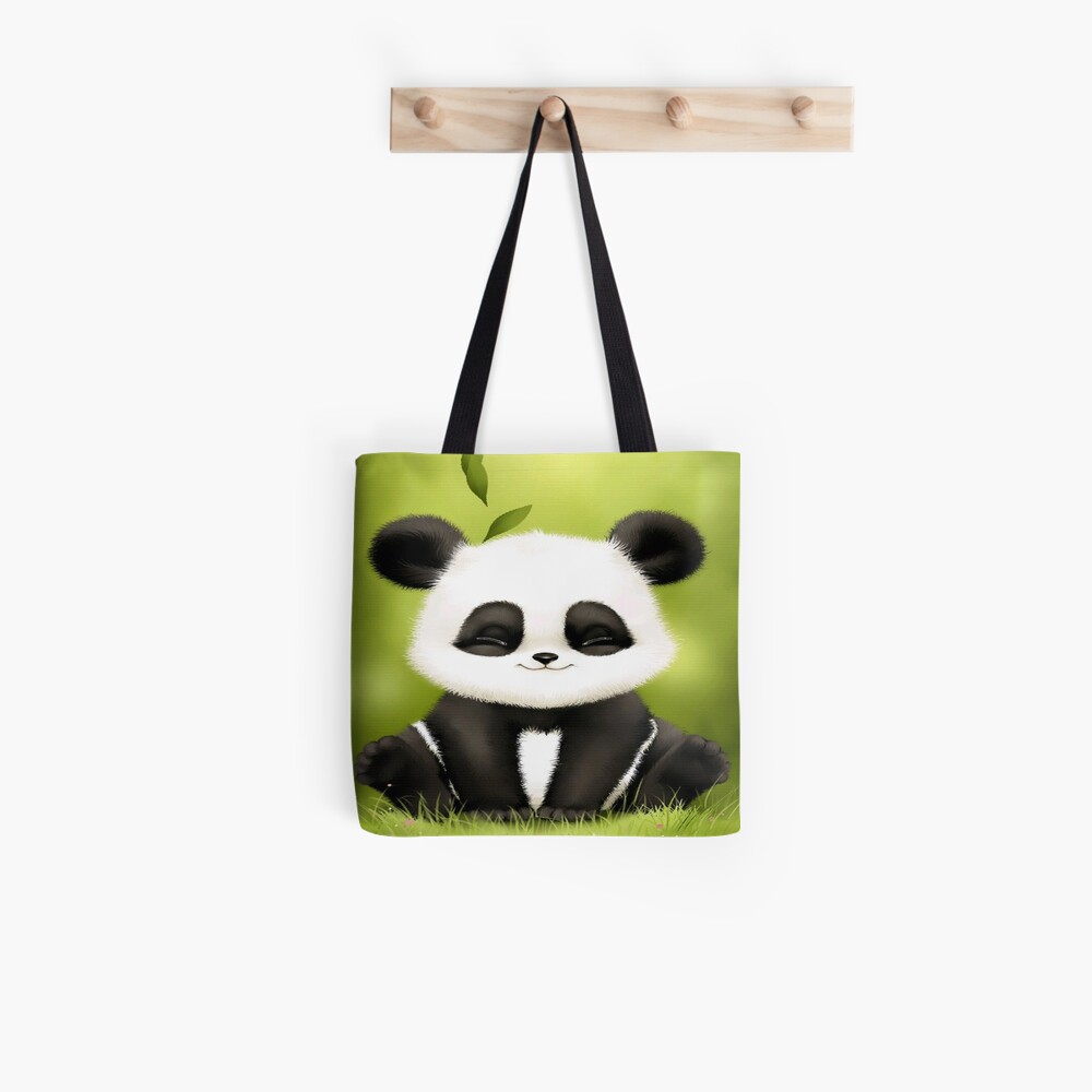tote bag gambar panda