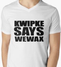 Camiseta para hombre de cuello en v Homenaje al estilo de los años 80 a un clásico moderno