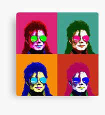 Michael Jackson - Andy Warhol Canvas Print
