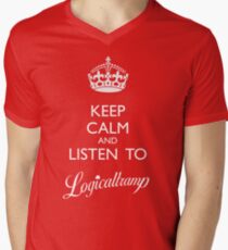 Keep Calm Men's V-Neck T-Shirt