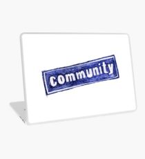 Community TV Show Logo Laptop Skin