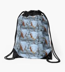 First Snowfall Drawstring Bag