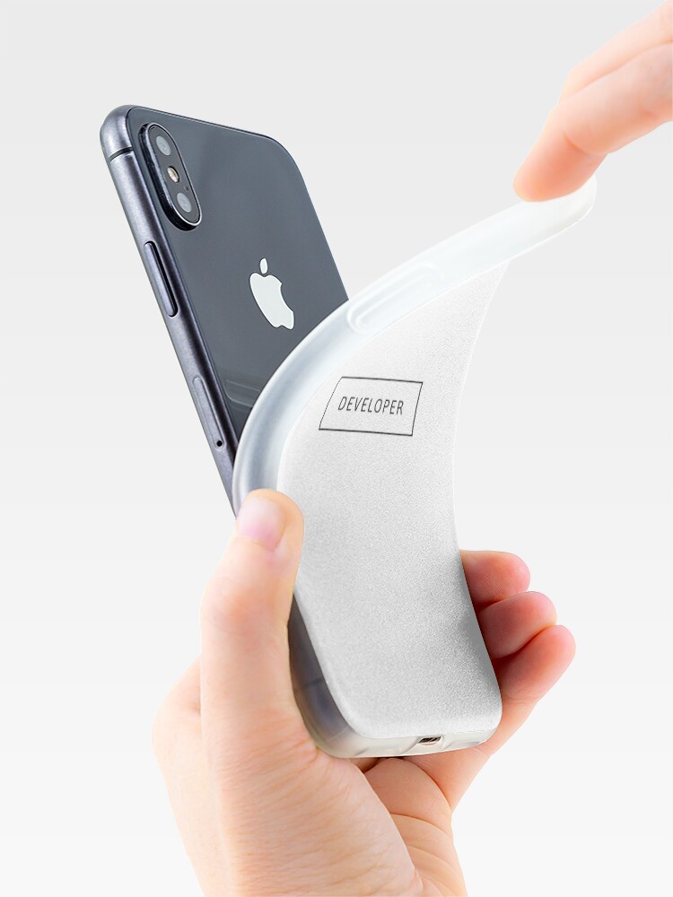Alternate view of Developer (Inverted) iPhone Case & Cover