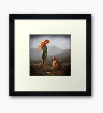 'Take Me To The Castle' Framed Print