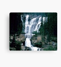 Rocky Mountain Waterfall Canvas Print