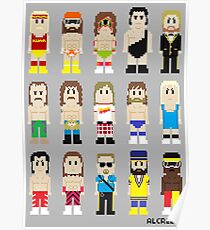 8-Bit Wrestlers! Poster