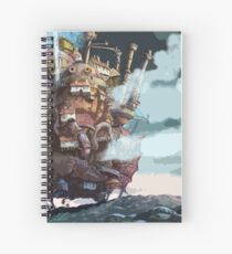 Howl's moving castle Spiral Notebook