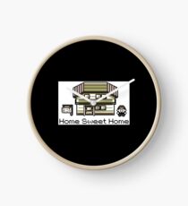 Retro Pokemon Home Sweet Home Clock