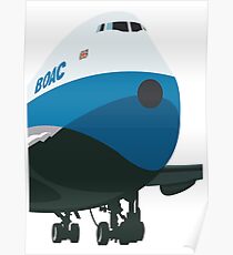 BOAC 747 Heavy Poster