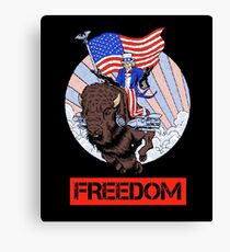 Demolition Ranch Freedom Canvas Print