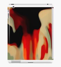 Red Black iPad Case/Skin