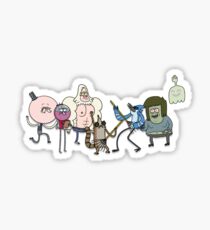 Regular Show Characters Sticker