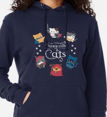 Sudadera con capucha ligera Dungeons and Cats