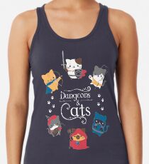 Dungeons und Katzen Tanktop für Frauen