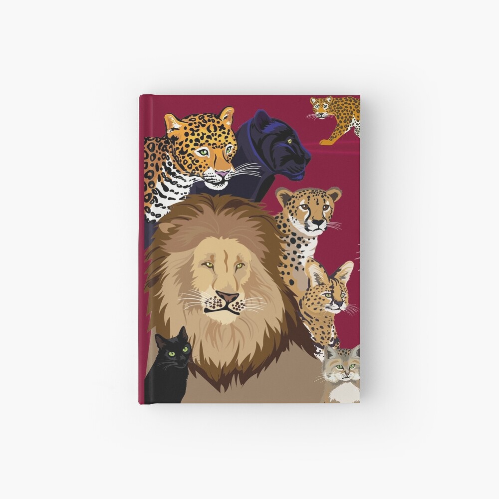 I Am Thankful For Felidae Hardcover Journal