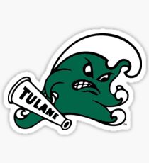 Tulane Green Wave Sticker