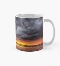 Black Gold Sunset Classic Mug