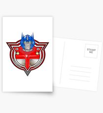 Transformers Optimus Prime G1 Postcards