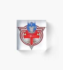 Transformers Optimus Prime G1 Acrylic Block