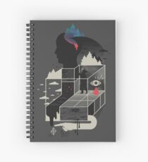 Lucid Screaming Spiral Notebook