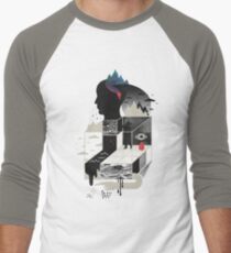 Lucid Screaming Men's Baseball ¾ T-Shirt