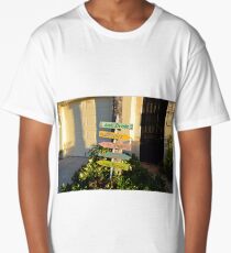 Boca Grande Beach Paradise Sign Long T-Shirt