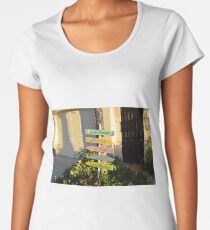 Boca Grande Beach Paradise Sign Women's Premium T-Shirt