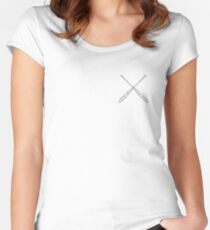 Paddles Women's Fitted Scoop T-Shirt