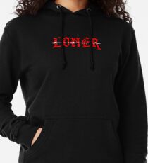 Barbed Loner Rot Leichter Hoodie