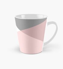 Taza cónica Geometrics - gris rubor plateado