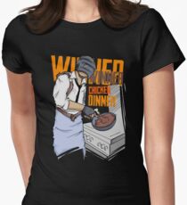 PUBG - Winner, Winner Chicken Dinner Merchandise Women's Fitted T-Shirt